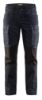 Afbeeldingen van BLÅKLÄDER Werkbroek service dames denim met stretch 7159 marineblauw/zwart C36