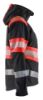 Afbeeldingen van BLÅKLÄDER Softshell jack dames 4404 zwart/High Vis rood S