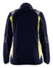 Afbeeldingen van BLÅKLÄDER Microfleecevest dames Visible 4973 marineblauw/High Vis geel S