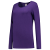 Afbeeldingen van TRICORP T-shirt met lange mouwen dames 101010 paars S
