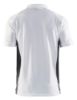 Afbeeldingen van BLÅKLÄDER Poloshirt piqué 3324 wit/donkergrijs M