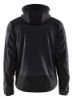 Afbeeldingen van BLÅKLÄDER Gebreid jack met softshell 5940 donkergrijs/zwart 2XL