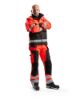 Afbeeldingen van BLÅKLÄDER Jack 4064 High Vis rood/zwart L