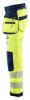 Afbeeldingen van BLÅKLÄDER Softshell werkbroek dames 7118 High Vis geel/marineblauw C38