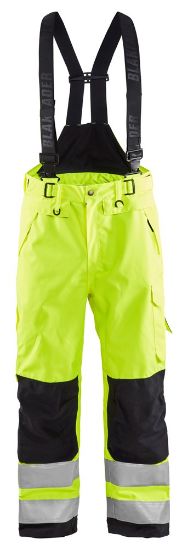 Afbeeldingen van BLÅKLÄDER Shell werkbroek 1867 High Vis geel/zwart C152
