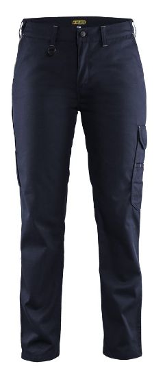Afbeeldingen van BLÅKLÄDER Werkbroek industrie dames 7104 marineblauw/grijs C44