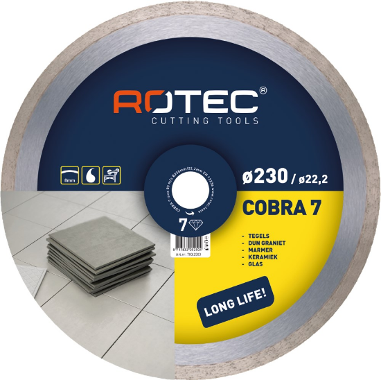 Afbeeldingen van ROTEC Diamantzaagblad SC 660 250X2,5X25,4MM