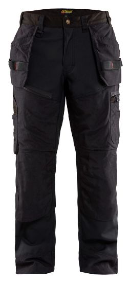 Afbeeldingen van BLÅKLÄDER Werkbroek X1500 1500 zwart C62