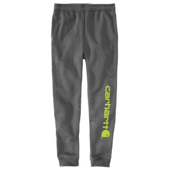 Afbeeldingen van CARHARTT Joggingbroek met logo 105899 carbon heather M