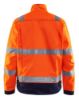Afbeeldingen van BLÅKLÄDER Jack ongevoerd 4023 High Vis oranje/marineblauw S