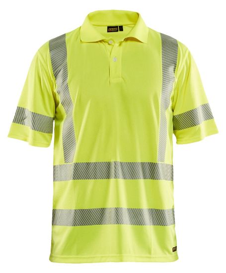 Afbeeldingen van BLÅKLÄDER Poloshirt UV 3428 High Vis geel M