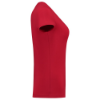 Afbeeldingen van TRICORP T-shirt V-hals Slim-Fit dames 101008 rood XL