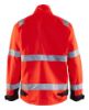 Afbeeldingen van BLÅKLÄDER Jack 4064 High Vis rood/zwart L