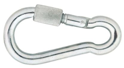 Afbeeldingen van DX Karabijnhaak met schroef C-DIN 5299 VZ 100X10MM