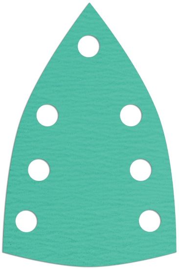 Afbeeldingen van Schuurpapiervel PS77CK met actieve bekleding en klittenband 98X148MM K60 stansvorm GLS24