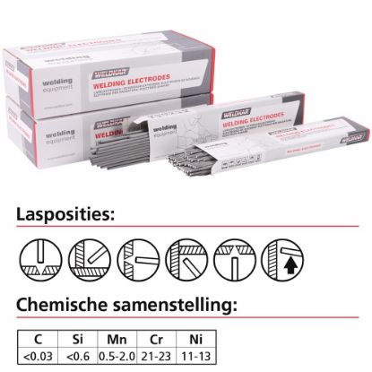 Afbeeldingen van Laselektrode WK 309-L 2,50X300MM