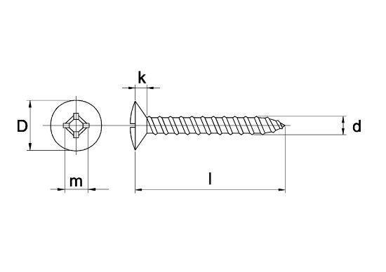 Afbeeldingen van Plaatschroef bol VZK PH DIN7983 EV 3,9X16MM