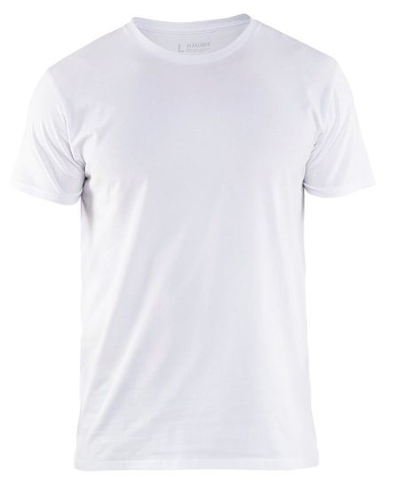 Afbeeldingen van BLÅKLÄDER T-shirt Slim-Fit 3533 wit M