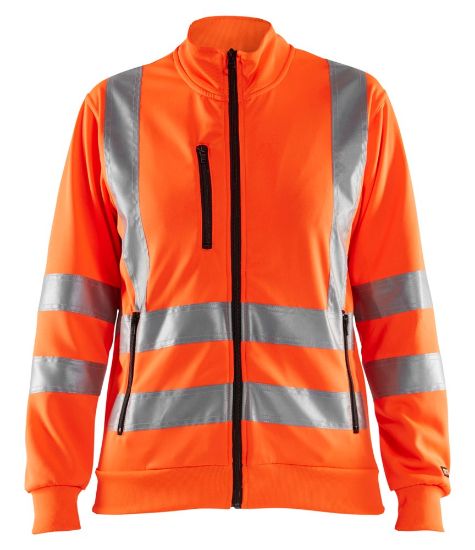 Afbeeldingen van BLÅKLÄDER Sweater dames 3308 High Vis oranje L