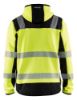 Afbeeldingen van BLÅKLÄDER Gebreid vest met capuchon 4923 High Vis geel/zwart L
