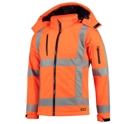 Afbeeldingen van TRICORP Softshell RWS 403003 fluor oranje L