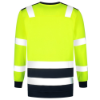 Afbeeldingen van TRICORP Sweater High Vis bi-colour 303004 fluor geel/inkt XL
