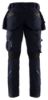 Afbeeldingen van BLÅKLÄDER Werkbroek met 4-weg stretch X1900 1998 donker marineblauw/zwart D92