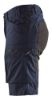 Afbeeldingen van BLÅKLÄDER Short service dames met stretch 7149 donker marineblauw/zwart C48