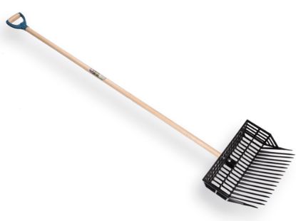 Afbeeldingen van ATLAS Paardenvijgvork korf model met steel D-greep 140X3,0CM