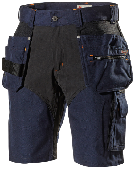 Afbeeldingen van L.BRADOR Werkbroek kort 1053PB navy 50