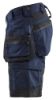 Afbeeldingen van BLÅKLÄDER Short met 2-weg stretch 1752 donker marineblauw C64