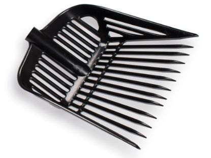 Afbeeldingen van ATLAS Mestvork kunststof zonder steel 0,8kg