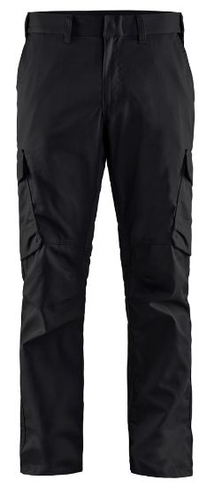 Afbeeldingen van BLÅKLÄDER Werkbroek industrie met stretch 1444 zwart/donkergrijs D112