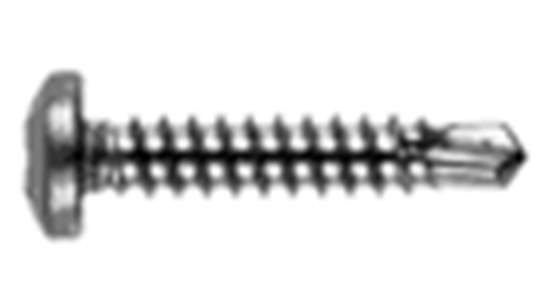 Afbeeldingen van Zelfborende plaatschroef met bolcilinderkop PH DIN7504N RVS A2 4,2X13MM