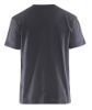 Afbeeldingen van BLÅKLÄDER T-shirt bi-colour 3379 medium grijs/zwart 2XL