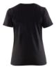 Afbeeldingen van BLÅKLÄDER T-shirt dames bi-colour 3479 zwart/donkergrijs L
