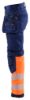 Afbeeldingen van BLÅKLÄDER Softshell werkbroek 1821 marineblauw/High Vis oranje C156