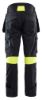 Afbeeldingen van BLÅKLÄDER Werkbroek Multinorm Inherent 1418 zwart/High Vis geel D100