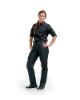 Afbeeldingen van BLÅKLÄDER Werkbroek service dames denim met stretch 7159 marineblauw/zwart C36