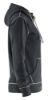 Afbeeldingen van BLÅKLÄDER Hooded sweatvest dames 3373 zwart mêlee XS