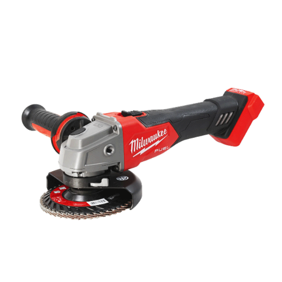 Afbeeldingen van MILWAUKEE Accu haakse slijper M18FSAG125X-0X 125MM met schuifschakelaar BODY in HD-Box