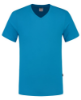 Afbeeldingen van TRICORP T-shirt V-hals Slim-Fit 101005 turquoise M
