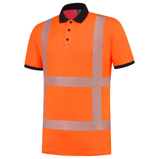 Afbeeldingen van TRICORP Poloshirt RWS dubbelzijdig 203701 fluor oranje XS