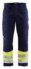 Afbeeldingen van BLÅKLÄDER Werkbroek 1564 marineblauw/High Vis geel D88