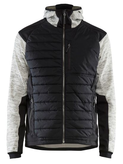 Afbeeldingen van BLÅKLÄDER Hybride jack 5930 grijs mêlee/zwart L