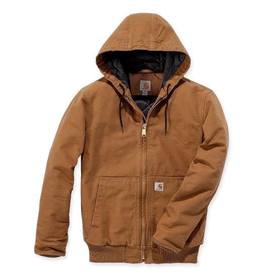 Afbeeldingen van CARHARTT Werkjas Duck Active heren 104050 bruin S