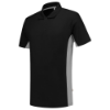 Afbeeldingen van TRICORP Poloshirt bi-colour 202004 zwart/grijs 2XL