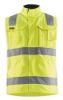 Afbeeldingen van BLÅKLÄDER Werkvest ongevoerd 8505 High Vis geel/marineblauw L