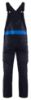 Afbeeldingen van BLÅKLÄDER Bretelbroek industrie met stretch 2644 marineblauw/korenblauw D96