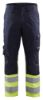 Afbeeldingen van BLÅKLÄDER Werkbroek Inherent Steel 1705 marineblauw/High Vis geel C46